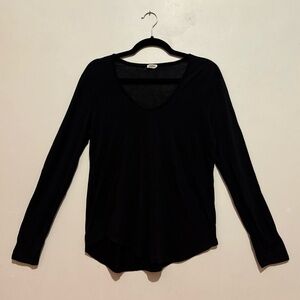 L’agence L/S Scoop-neck Tee